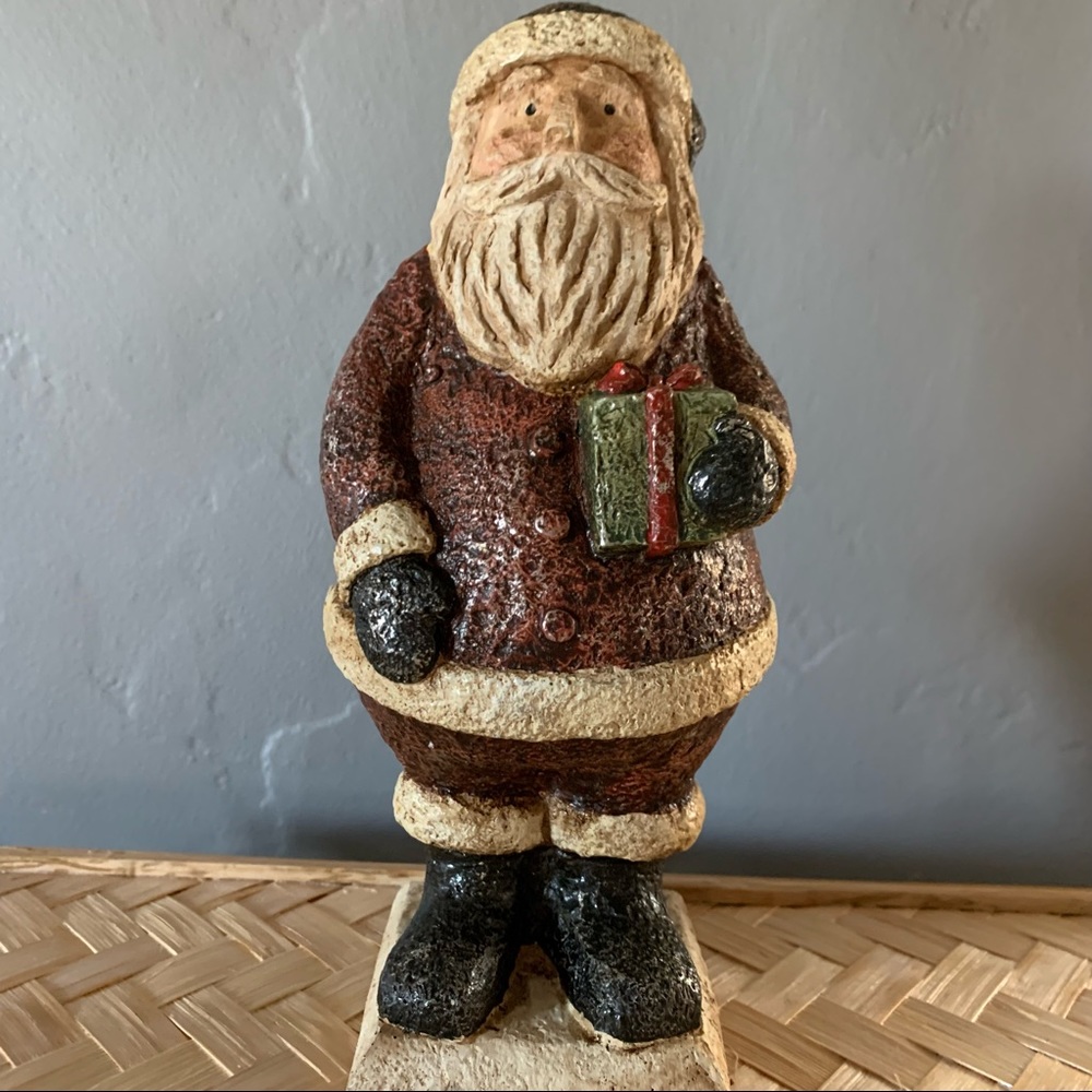 🎄SALE 🎄Santa Holding a Present